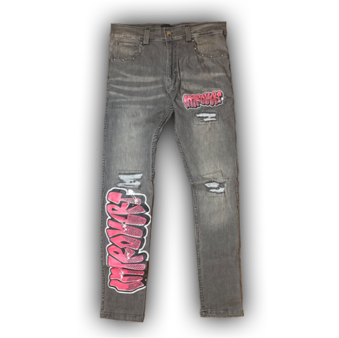 'Ash' Grey Denim