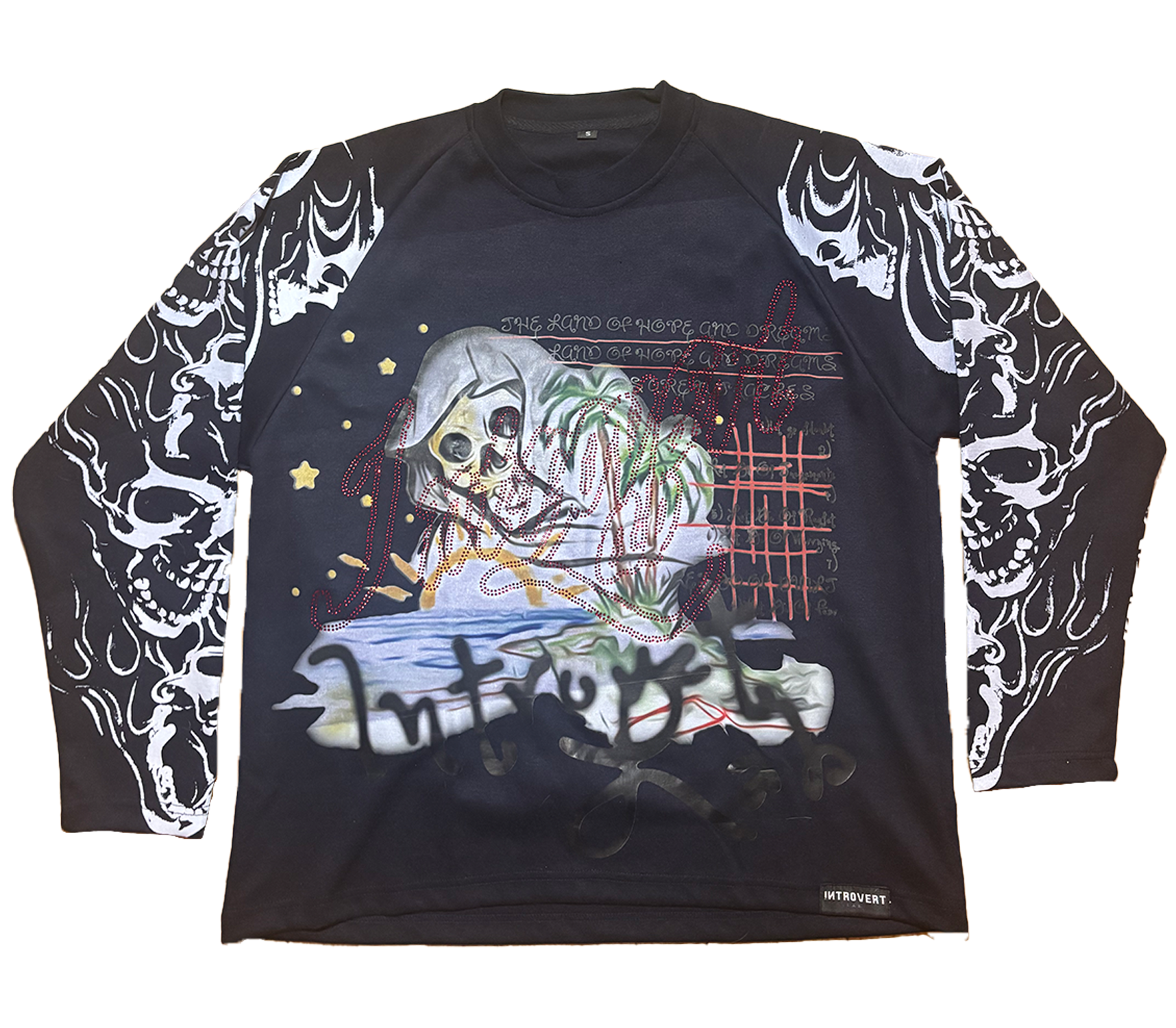 'Reaper's Island' Long Sleeve (Navy)